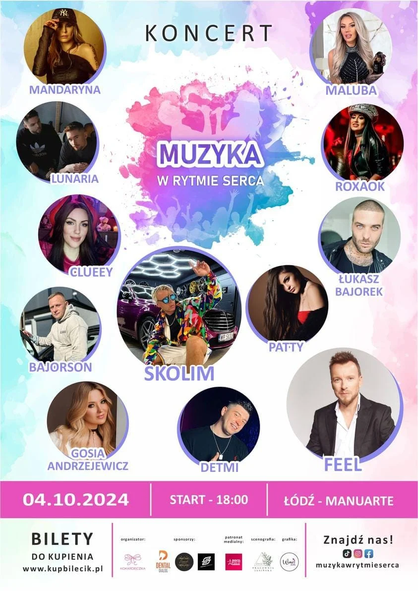 Koncert: "Muzyka w Rytmie Serca" w Łodzi już za 10 dni! Pozostały ostatnie bilety! Disco Polo