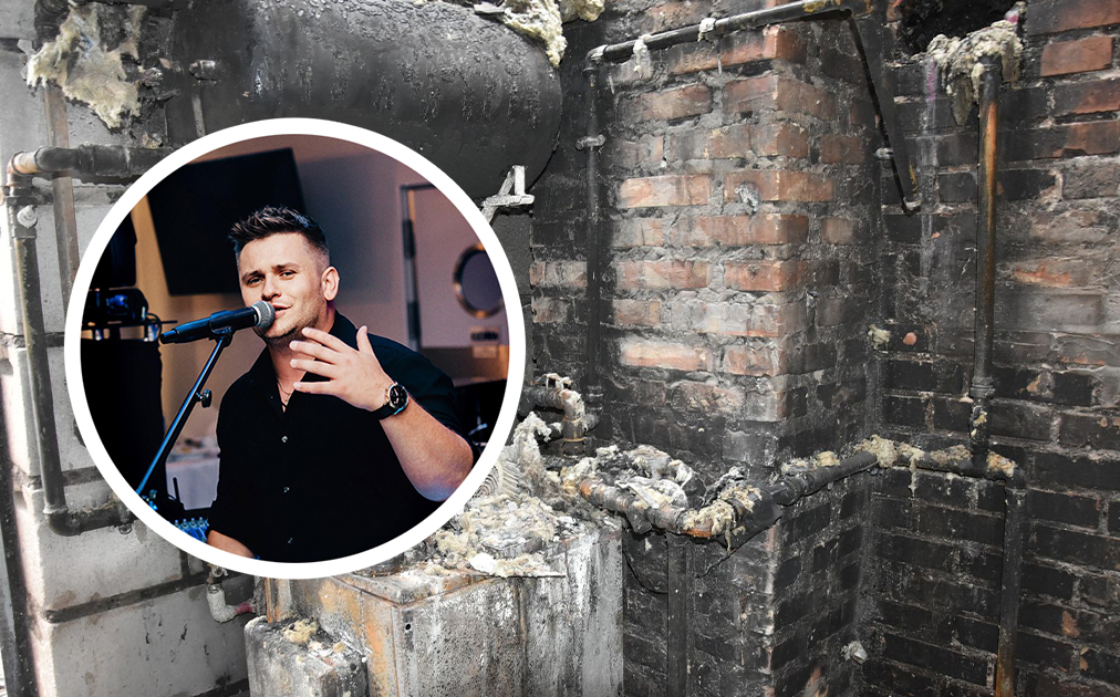 Wielki pożar! Straty na blisko 150 tysięcy! Arek Kopaczewski zadeklarował swoją pomoc! Arek Kopaczewski