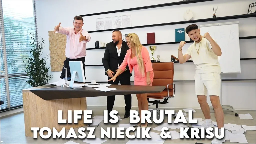 Tomasz Niecik & Krisu „LIFE IS BRUTAL” (Oficjalny teledysk)