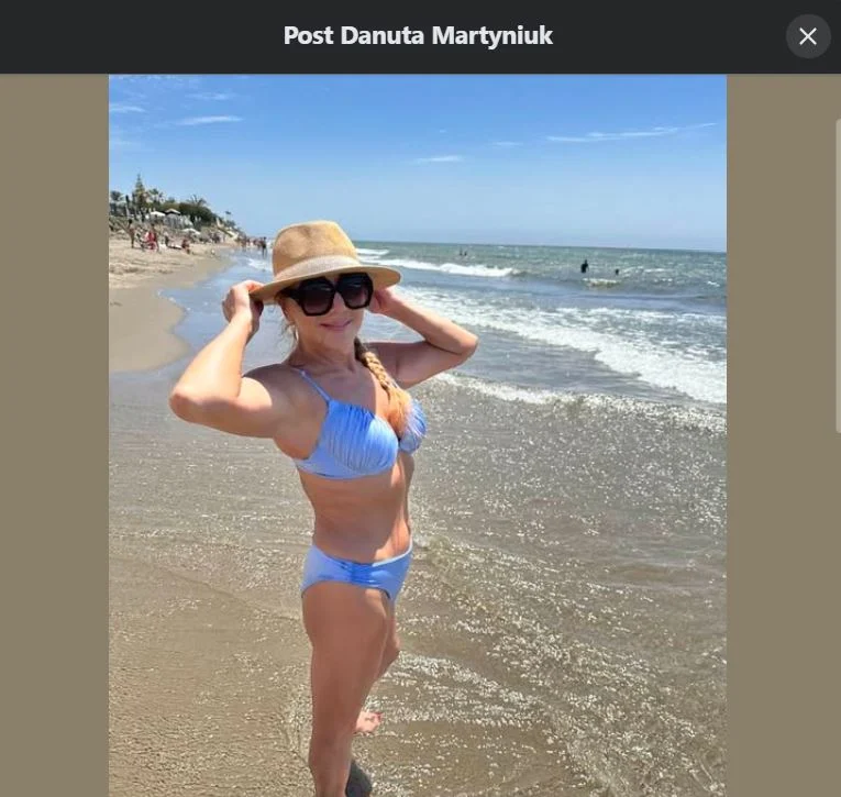 Danuta Martyniuk pokazała za dużo?! Żona Zenka w samym bikini! Danuta Martyniuk