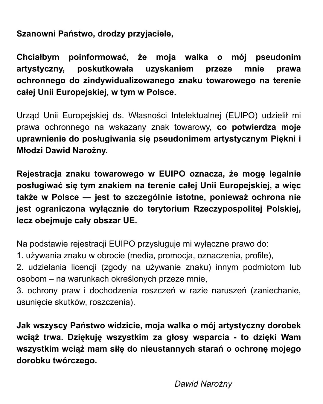 Dawid narożny | Disco-Polo.eu