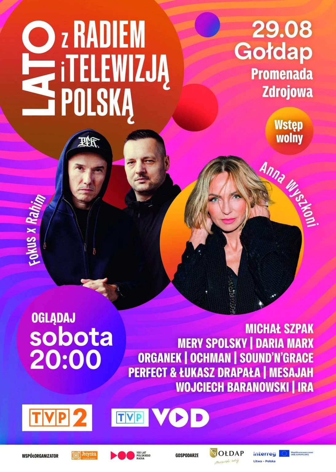 Lato z Radiem i Telewizją Polską Gołdap 2026: Kto wystąpi, transmisja, informacje lato z radiem | Disco-Polo.eu