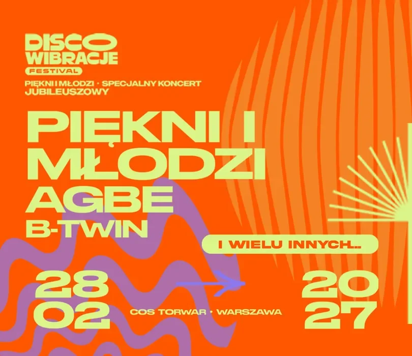 Disco Wibracje Festival 2027: Zespół Mig dołącza do gwiazd koncertu Disco Wibracje Festival 2027