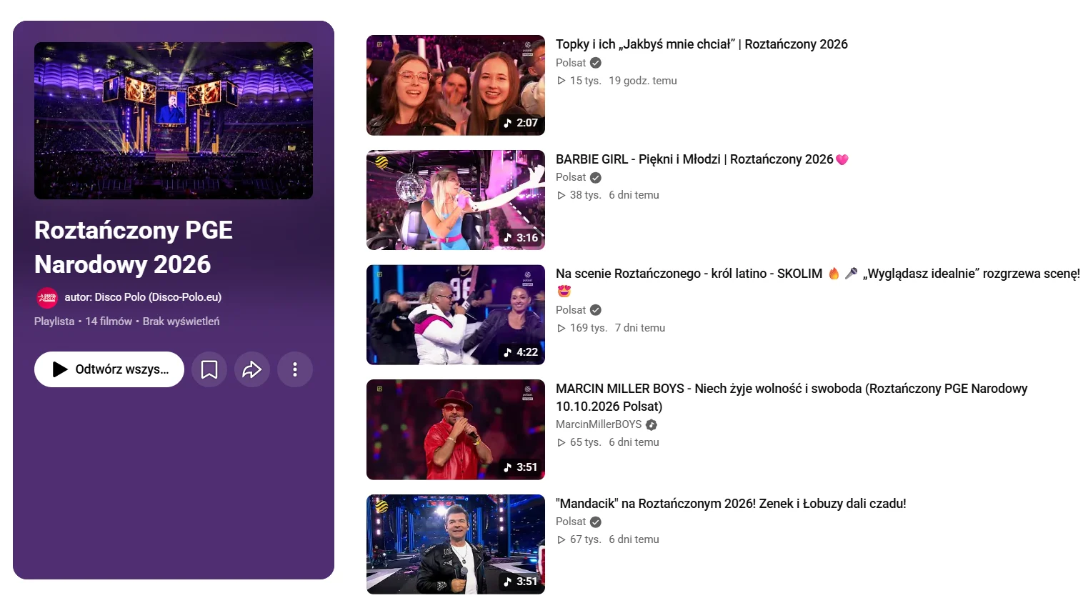 Roztańczony PGE Narodowy | Disco-Polo.eu
